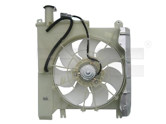 836-0020 TYC Cooling fan CITROËN Ø: 315 mm, 100W, with radiator fan shroud