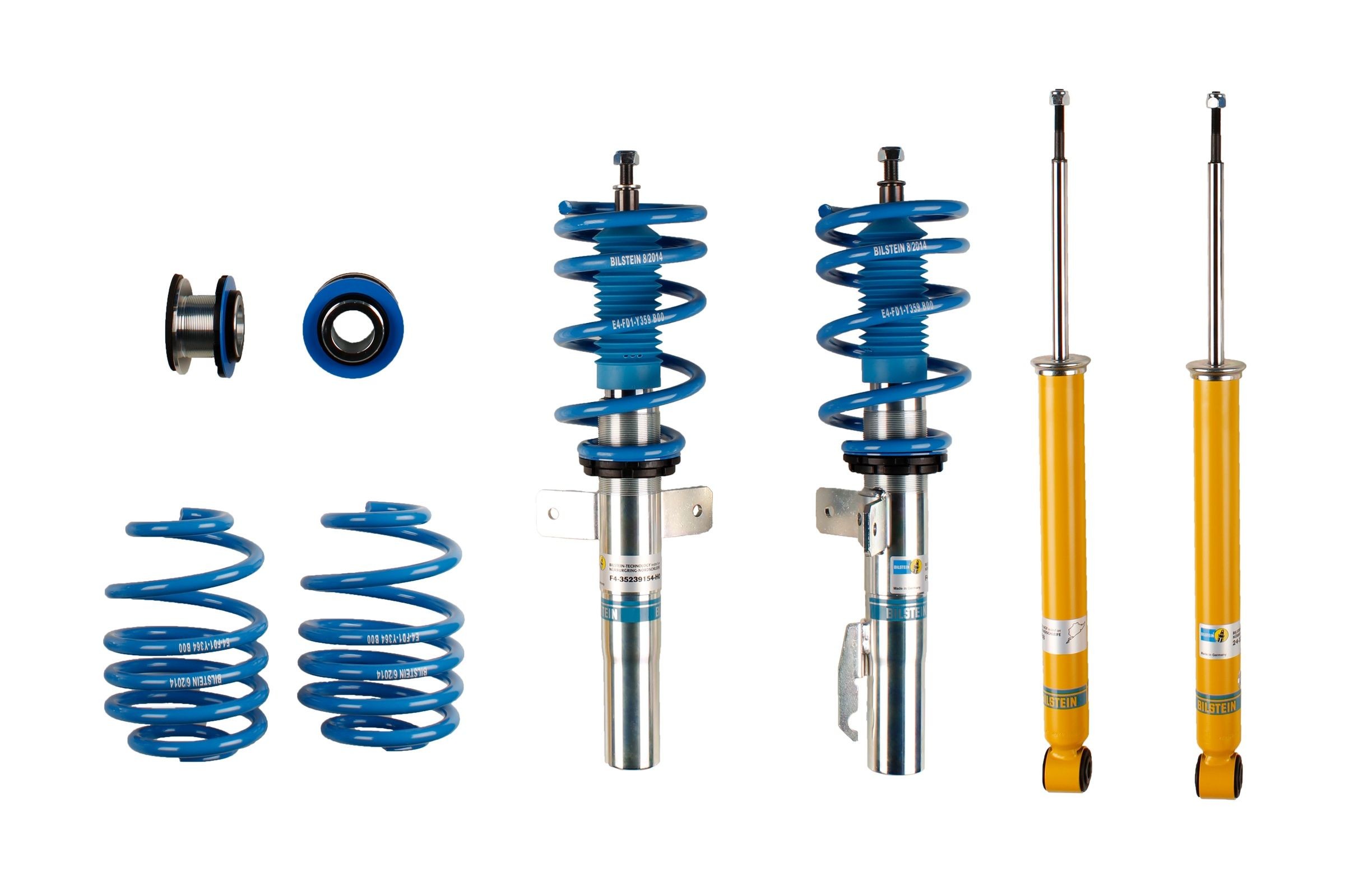 BILSTEIN Suspension Kit, coil springs / shock absorbers 47-239180 Renault CLIO 2012