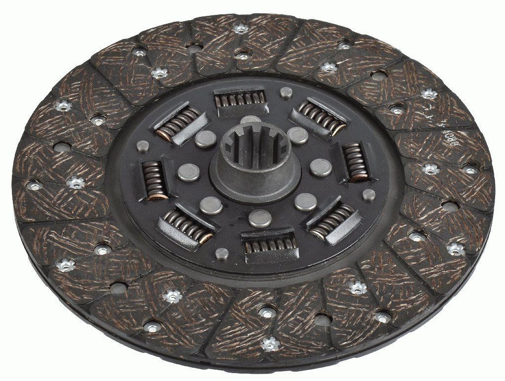 SACHS 1878 634 051 Clutch Disc 250mm, Number of Teeth: 10