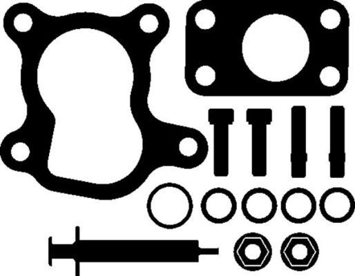 Great value for money - MAHLE ORIGINAL Mounting Kit, charger 039 TA 12113 000