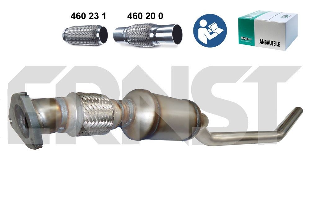 ERNST Set Euro 3, with mounting kit, Length: 1480 mm Catalyst 753067 buy