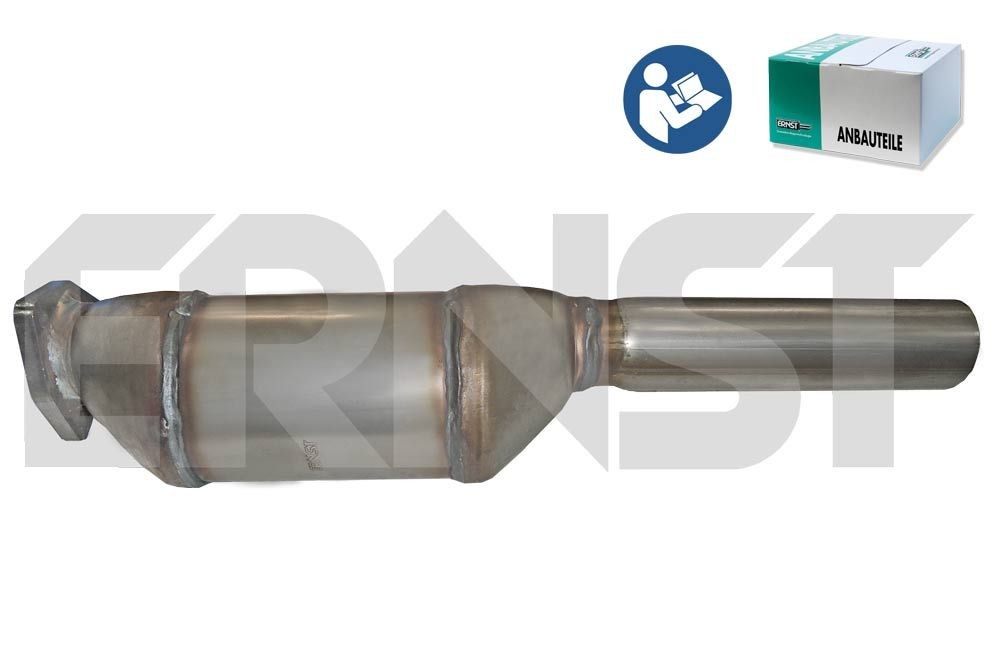 Catalytic converter ERNST Set Euro1/Euro2, with mounting kit, Length: 500 mm - 757140