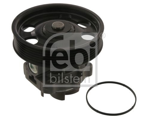 FEBI BILSTEIN 39884 Water pump Cast Aluminium, with seal ring, Plastic