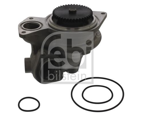 FEBI BILSTEIN Number of Teeth: 41, Cast Aluminium, with gaskets, with seal ring, Metal, with housing Water pumps 39886 buy