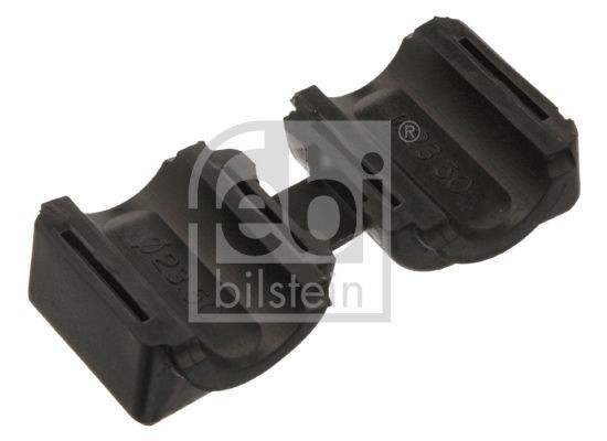 FEBI BILSTEIN 40082 Anti roll bar bush Front Axle, inner, Elastomer, 23,5 mm x 45 mm