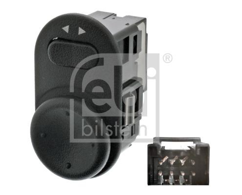 Ford TRANSIT Mirror adjustment switch 7556521 FEBI BILSTEIN 40477 online buy