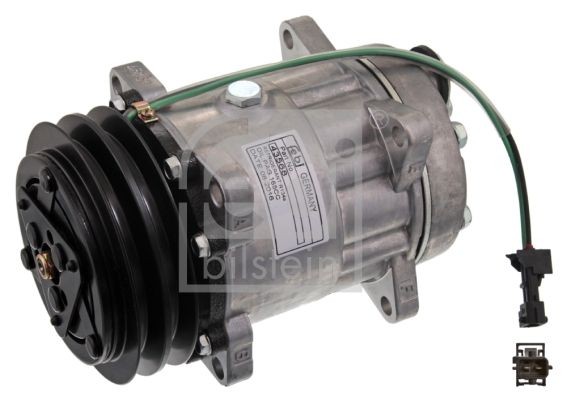 FEBI BILSTEIN 43568 Klimakompressor für RENAULT TRUCKS Premium LKW in Original Qualität