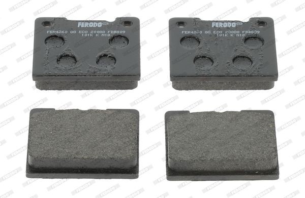 FERODO PREMIER ECO FRICTION FDB809M Brake pad set not prepared for wear indicator, without accessories
