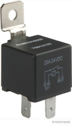 HERTH+BUSS ELPARTS 75613122 Relay, main current 24V, 4-pin connector