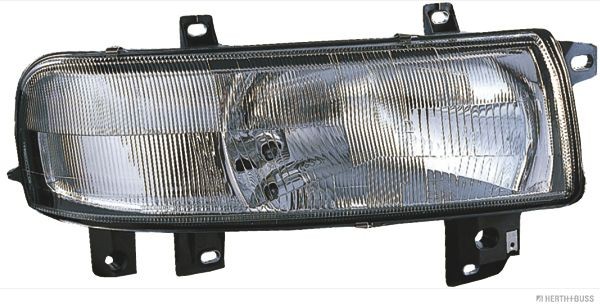 80658727 HERTH+BUSS ELPARTS Headlight OPEL Right, H4, W5W, without motor for headlamp levelling