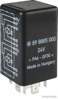 HERTH+BUSS ELPARTS 24V, 9-pin connector Relay, main current 75898885 buy