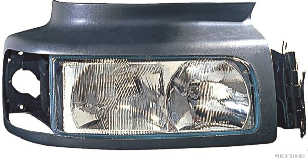 HERTH+BUSS ELPARTS 81658067 Headlight Right, H1/H1, W5W, without motor for headlamp levelling