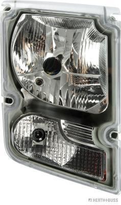 HERTH+BUSS ELPARTS 81658073 Headlight Right, H4, PY21W, W5W, for right-hand traffic, without motor for headlamp levelling, without control unit