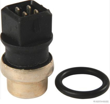 HERTH+BUSS ELPARTS green, black, with seal ring Number of connectors: 4 Coolant Sensor 70511532 buy
