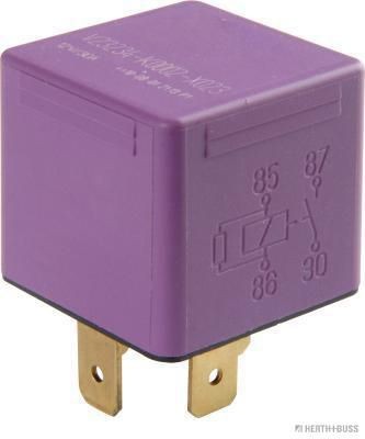 HERTH+BUSS ELPARTS 75614615 Fuel pump relay 4-pin connector, with resistor