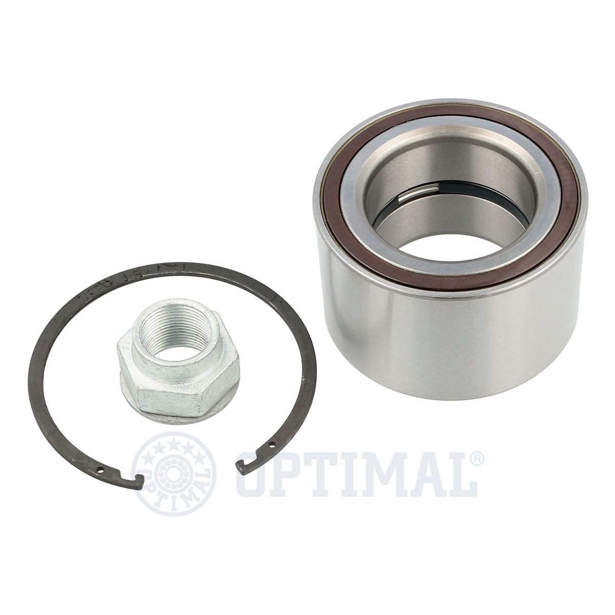 OPTIMAL 701903 Wheel bearing kit Front Axle, Left, with integrated magnetic sensor ring
