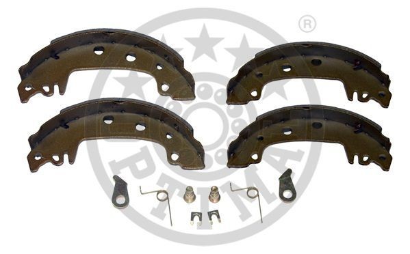 Original OPTIMAL Drum brake shoe support pads BB-0171 for FIAT TEMPRA