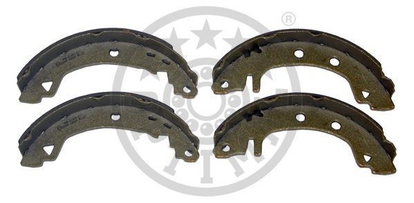 Original OPTIMAL Drum brake shoe support pads BB-0172 for RENAULT CLIO