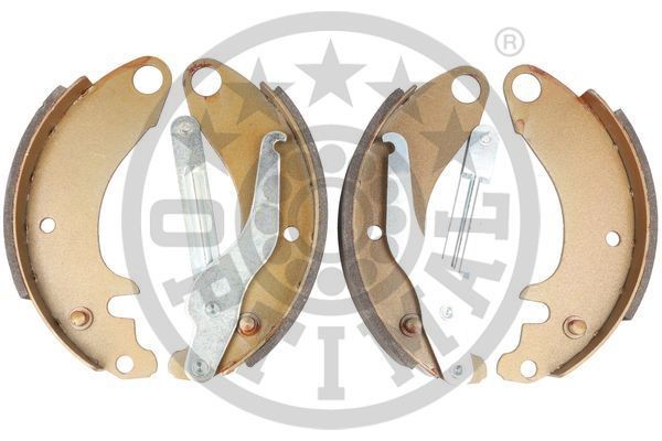 OPTIMAL Front Axle, Ø: 200 x 36 mm, with lever Width: 36mm Brake Shoes BB-5050 buy