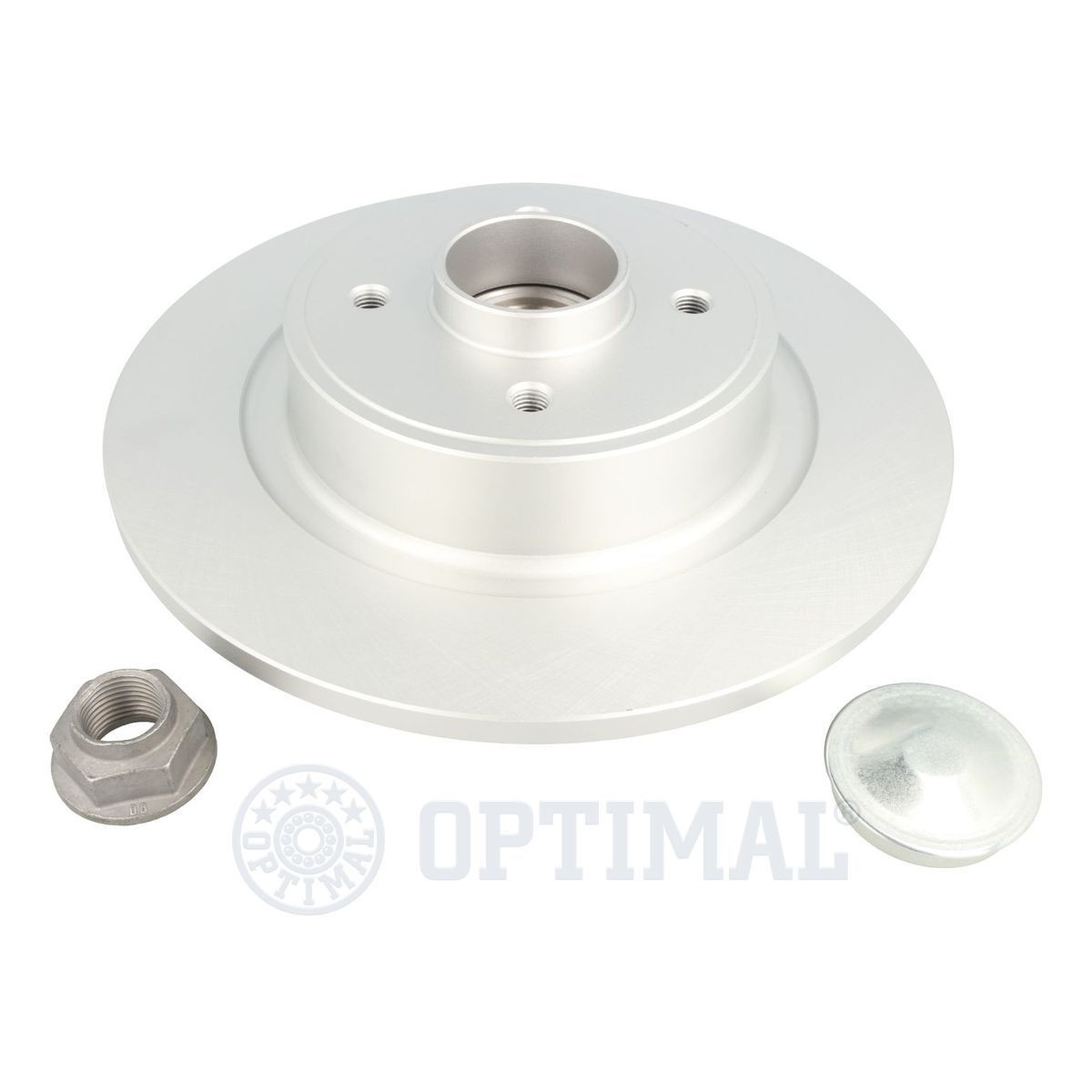 OPTIMAL 274x11mm, 4/4x100, solid, coated Ø: 274mm, Brake Disc Thickness: 11mm Brake rotor 702976BS3 buy