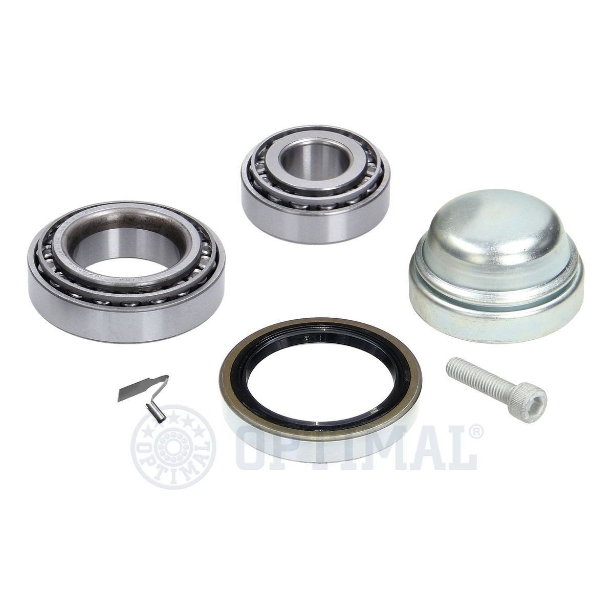 OPTIMAL 401126L Wheel bearing kit with fastening material, 50 mm