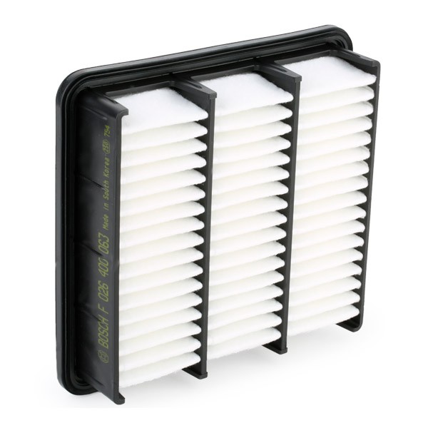 F026400063 Engine air filter BOSCH F 026 400 063 review and test