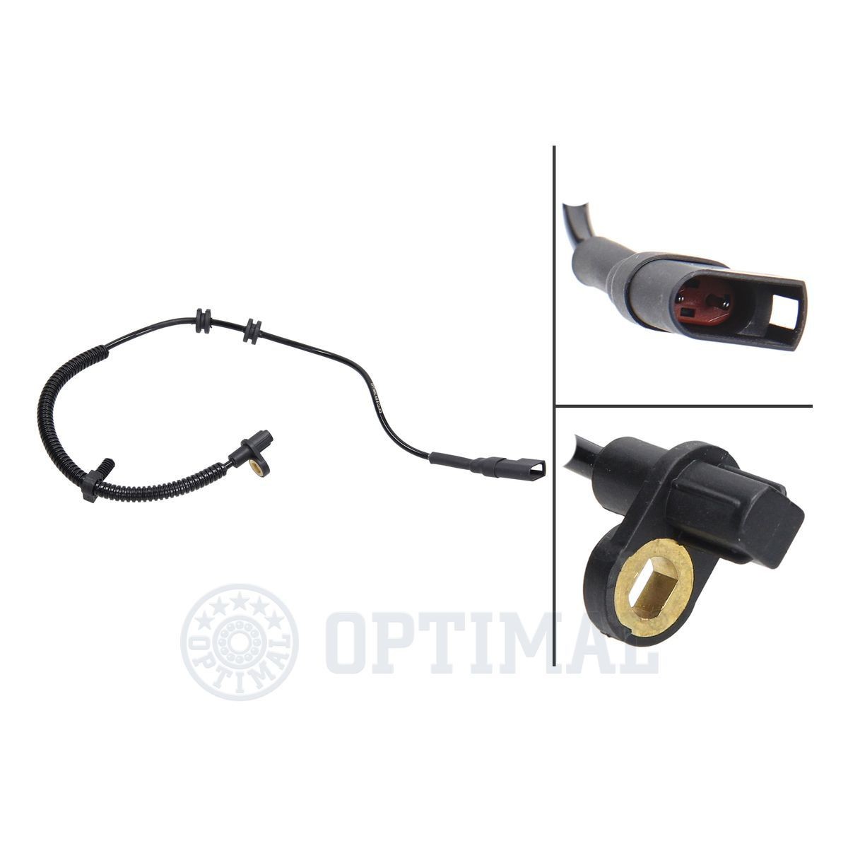 OPTIMAL 06-S027 ABS sensor Active sensor, 525mm