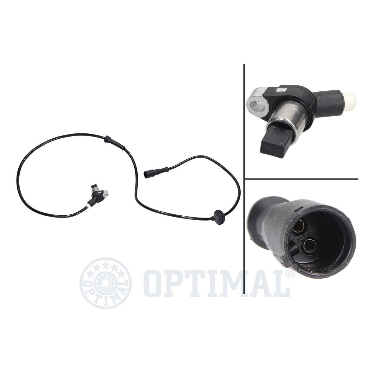 OPTIMAL 06-S047 ABS sensor Passive sensor, 1164mm