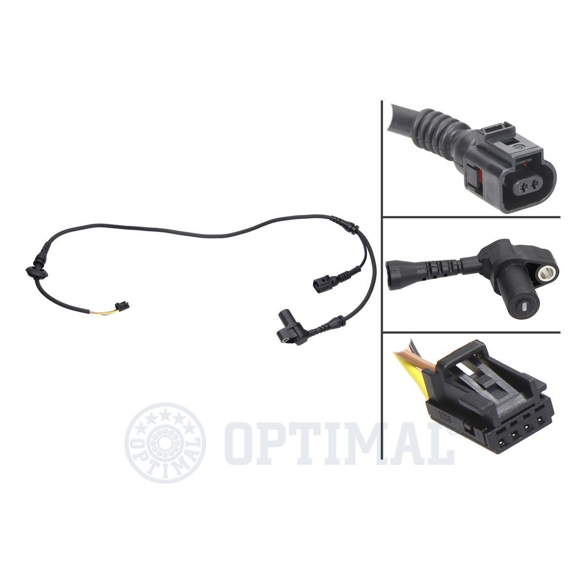 OPTIMAL Passive sensor, 983, 840mm Length: 983, 840mm Sensor, wheel speed 06-S065 buy