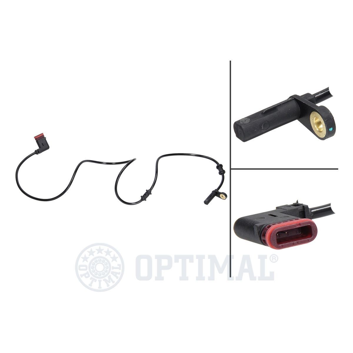 OPTIMAL 06-S106 ABS sensor Active sensor, 965mm