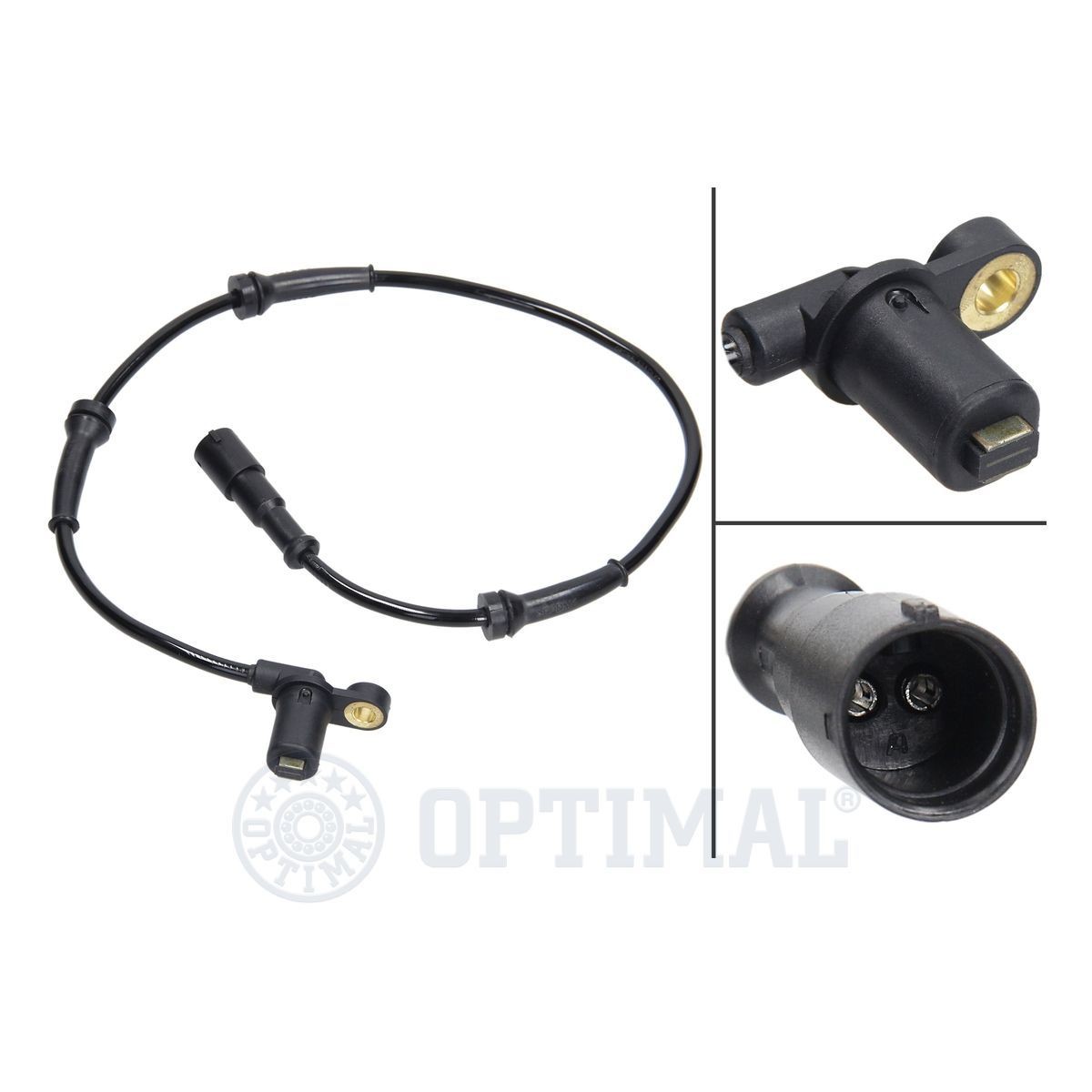 OPTIMAL 06-S133 ABS sensor Passive sensor, 605mm