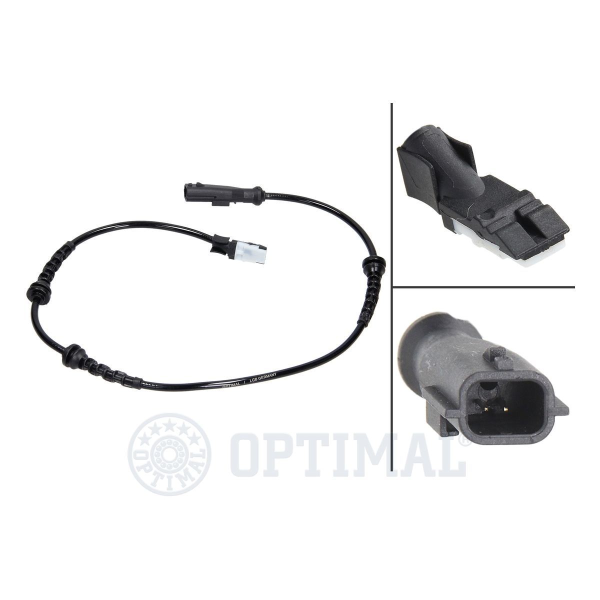 Original OPTIMAL Wheel speed sensor 06-S159 for RENAULT CLIO