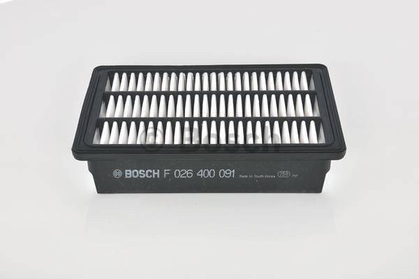F026400091 Engine air filter BOSCH F 026 400 091 review and test