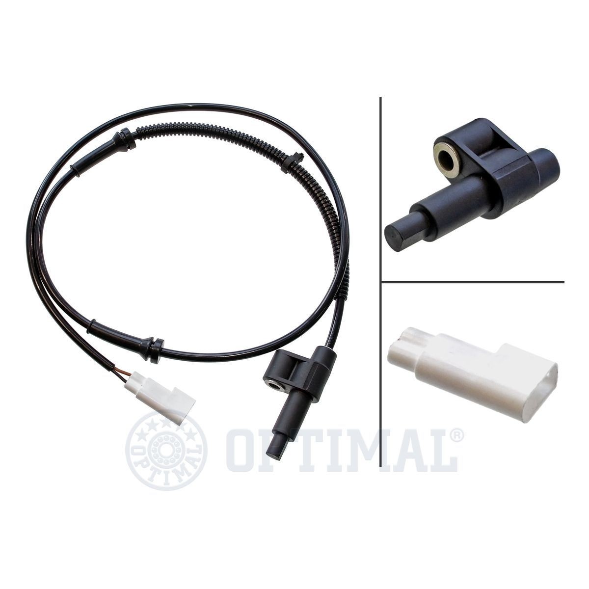 OPTIMAL 06-S201 ABS sensor both sides, Passive sensor, 1137mm, 1135mm