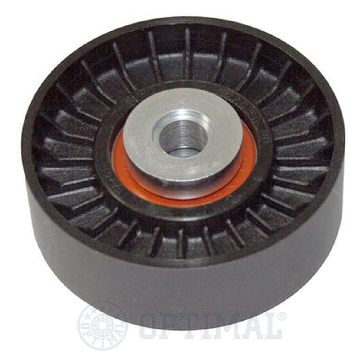 OPTIMAL Ø: 80mm, Width: 25mm Tensioner pulley, v-ribbed belt 0-N1604 buy