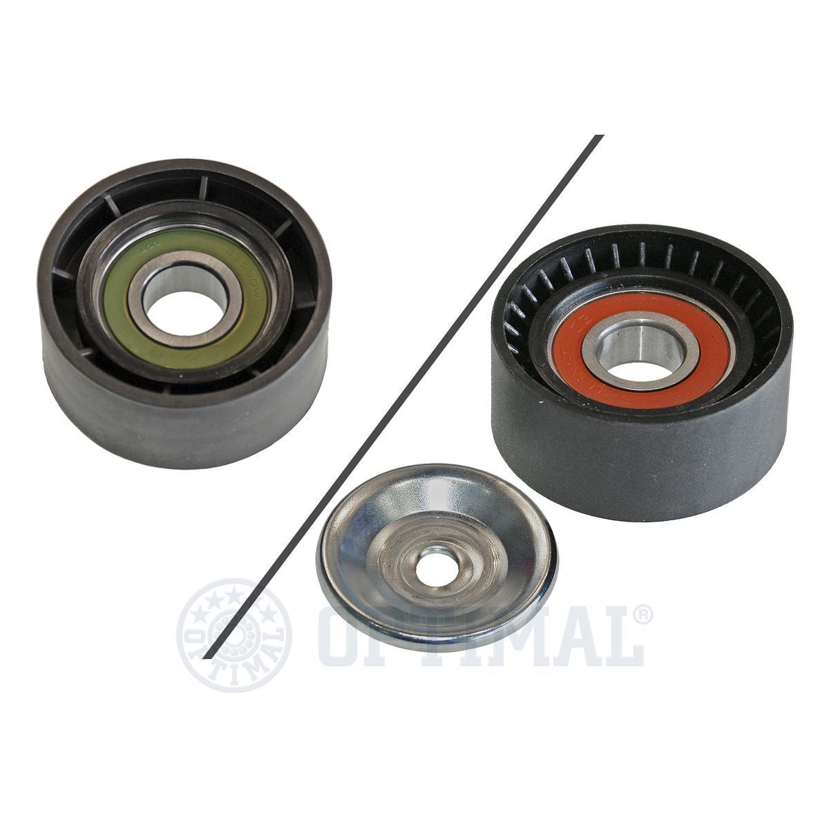 OPTIMAL 0-N1663S Tensioner pulley without holder