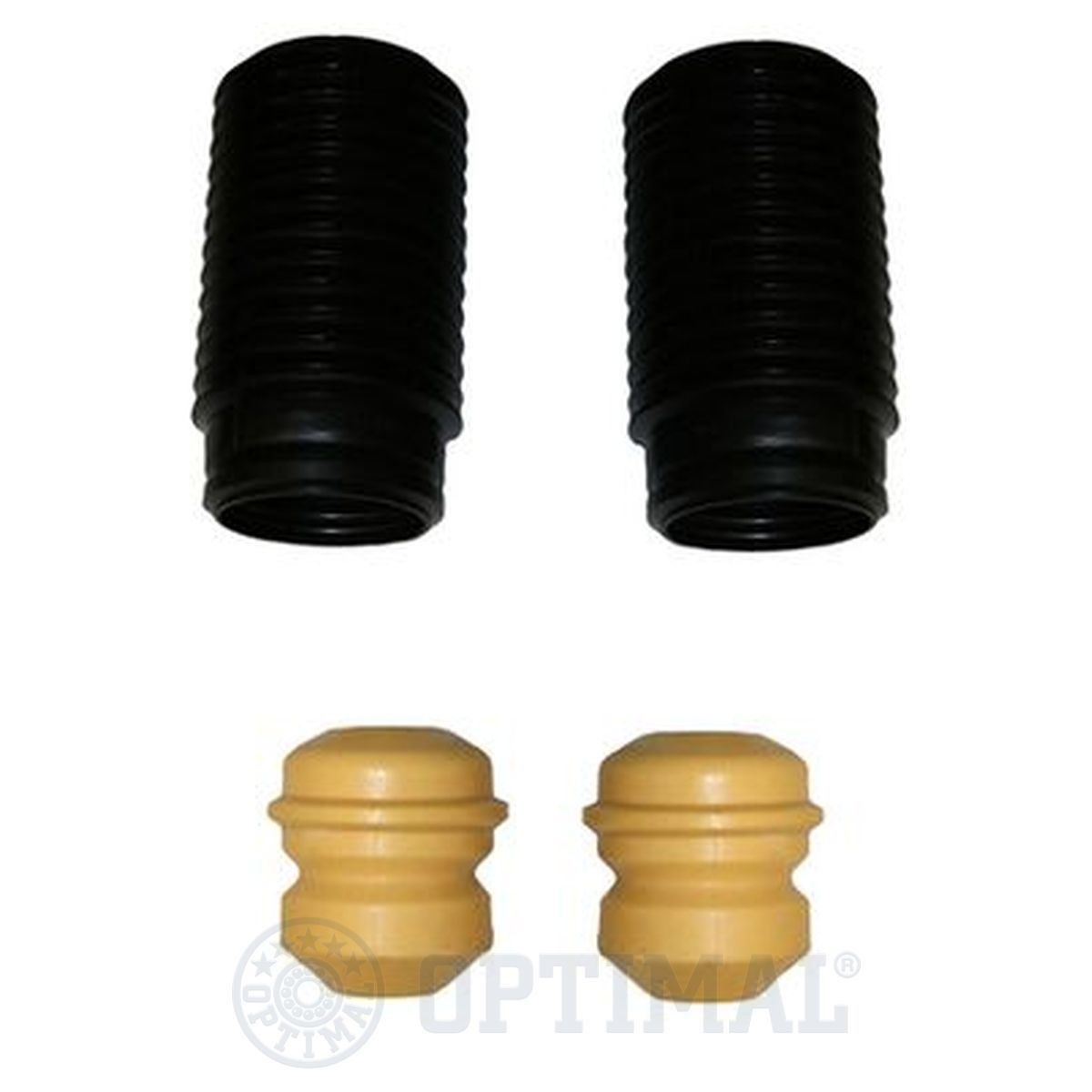 OPTIMAL AK-735110 Shock absorber dust cover and bump stops VOLVO 240 1974 in original quality
