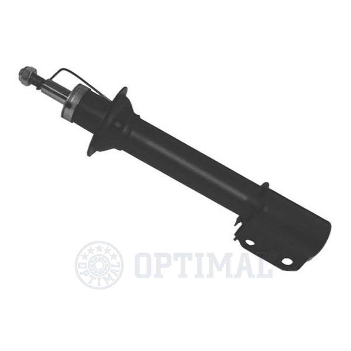 OPTIMAL A-3050G Shock absorber Front Axle, Gas Pressure, Twin-Tube, Suspension Strut, Spring-bearing Damper, Top pin, Bottom Clamp, M14x1,5