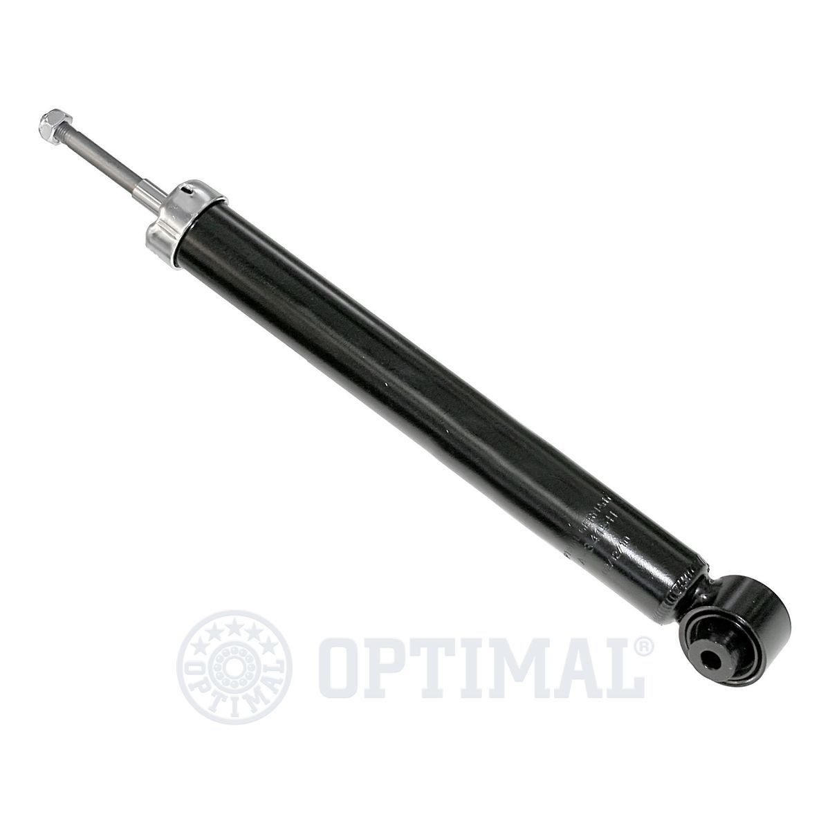 OPTIMAL A-3415H Shock absorber Rear Axle, Oil Pressure, Telescopic Shock Absorber, Bottom eye, Top pin, M10x1,25