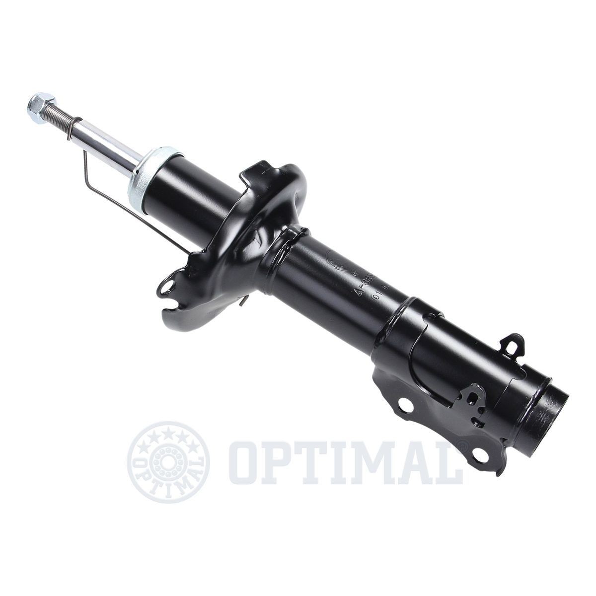 OPTIMAL Front Axle, Gas Pressure, Twin-Tube, Suspension Strut, Top pin, Bottom Clamp, M14x1,5 Shocks A-3850G buy
