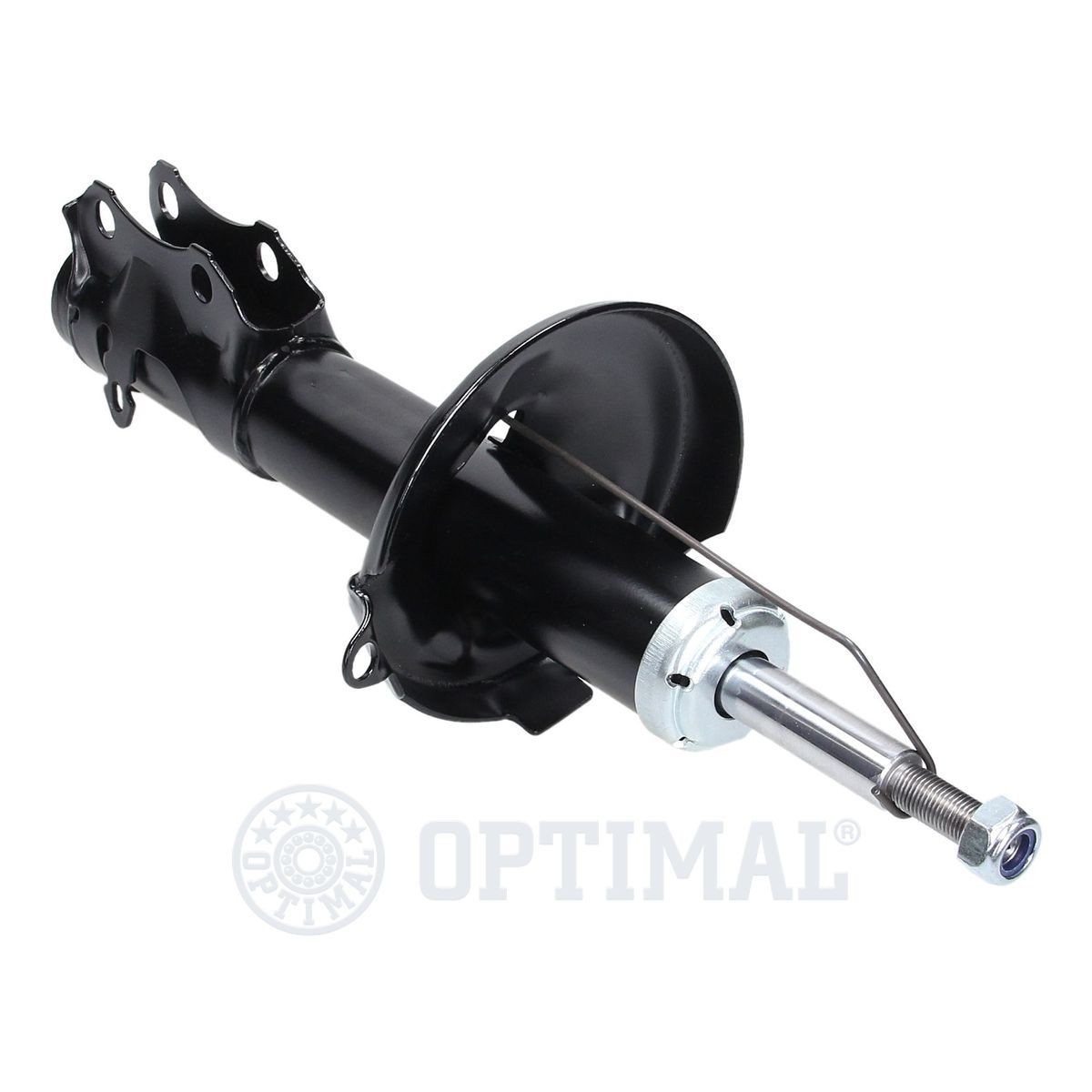 OPTIMAL A-3850G Shock absorber Front Axle, Gas Pressure, Twin-Tube, Suspension Strut, Top pin, Bottom Clamp, M14x1,5