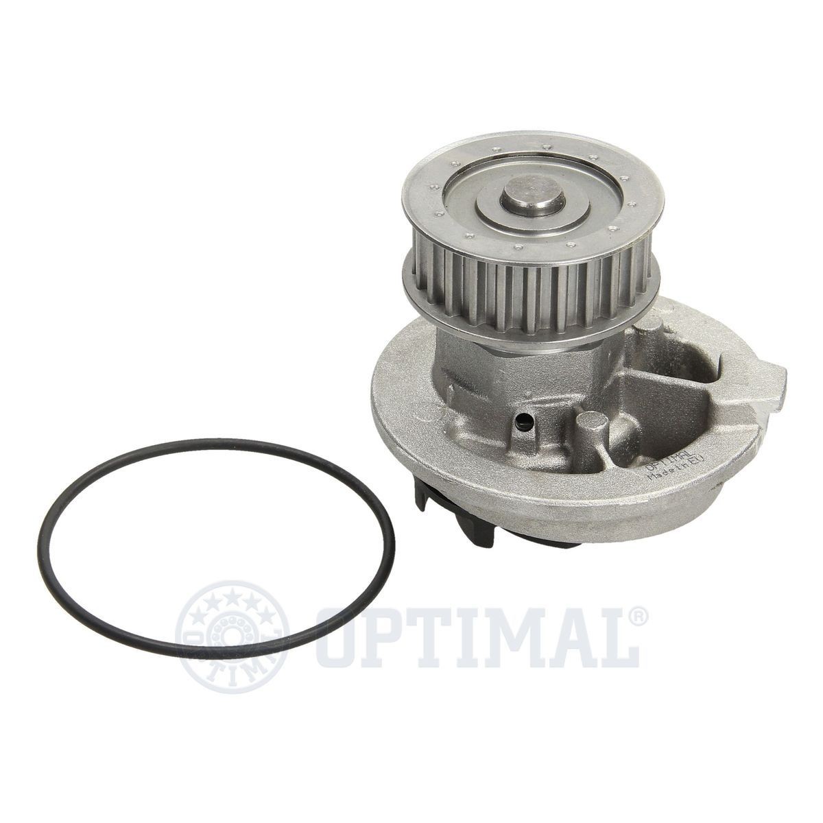 OPTIMAL AQ-1497 Water pump Number of Teeth: 25, with belt pulley, with seal, Belt Pulley Ø: 62,3 mm
