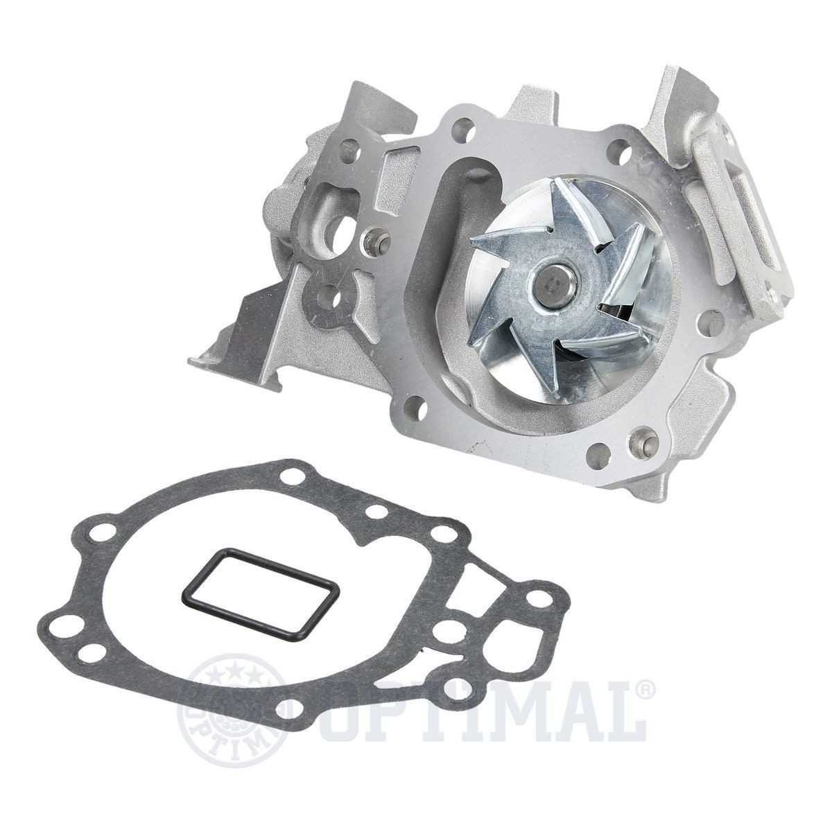 OPTIMAL AQ-1577 Water pump with belt pulley, with gaskets/seals, Mechanical, Belt Pulley Ø: 56 mm