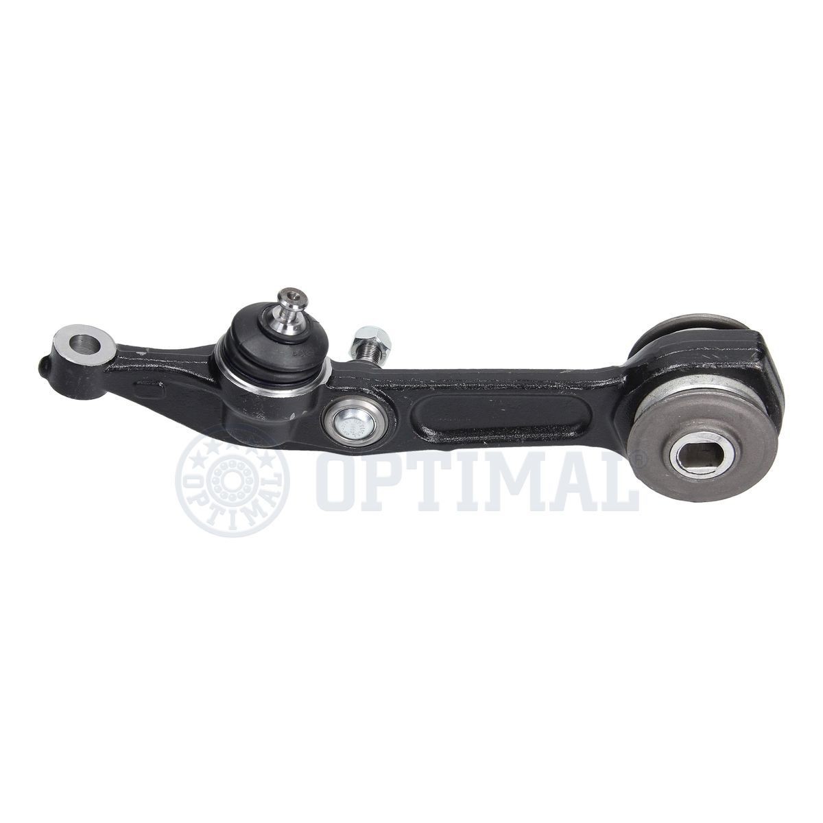 OPTIMAL with ball joint, with rubber mount, Lower, Front Axle, Left, Control Arm, Cast Steel Control arm G6-1088 buy