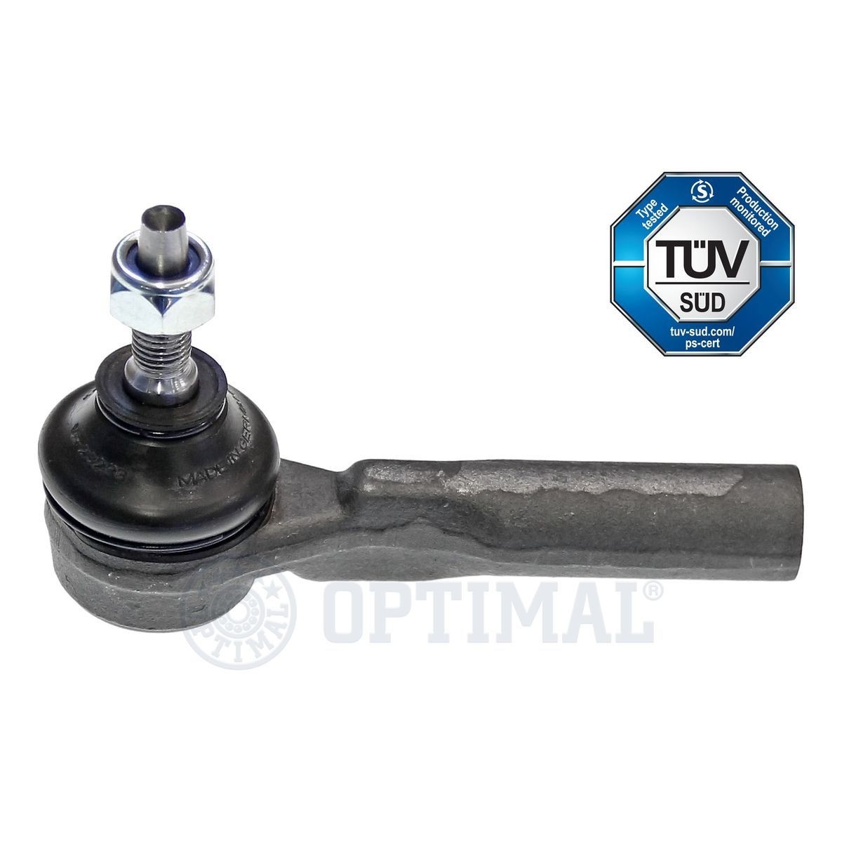 OPTIMAL G1-1054 Track rod end Cone Size 12 mm, Front Axle