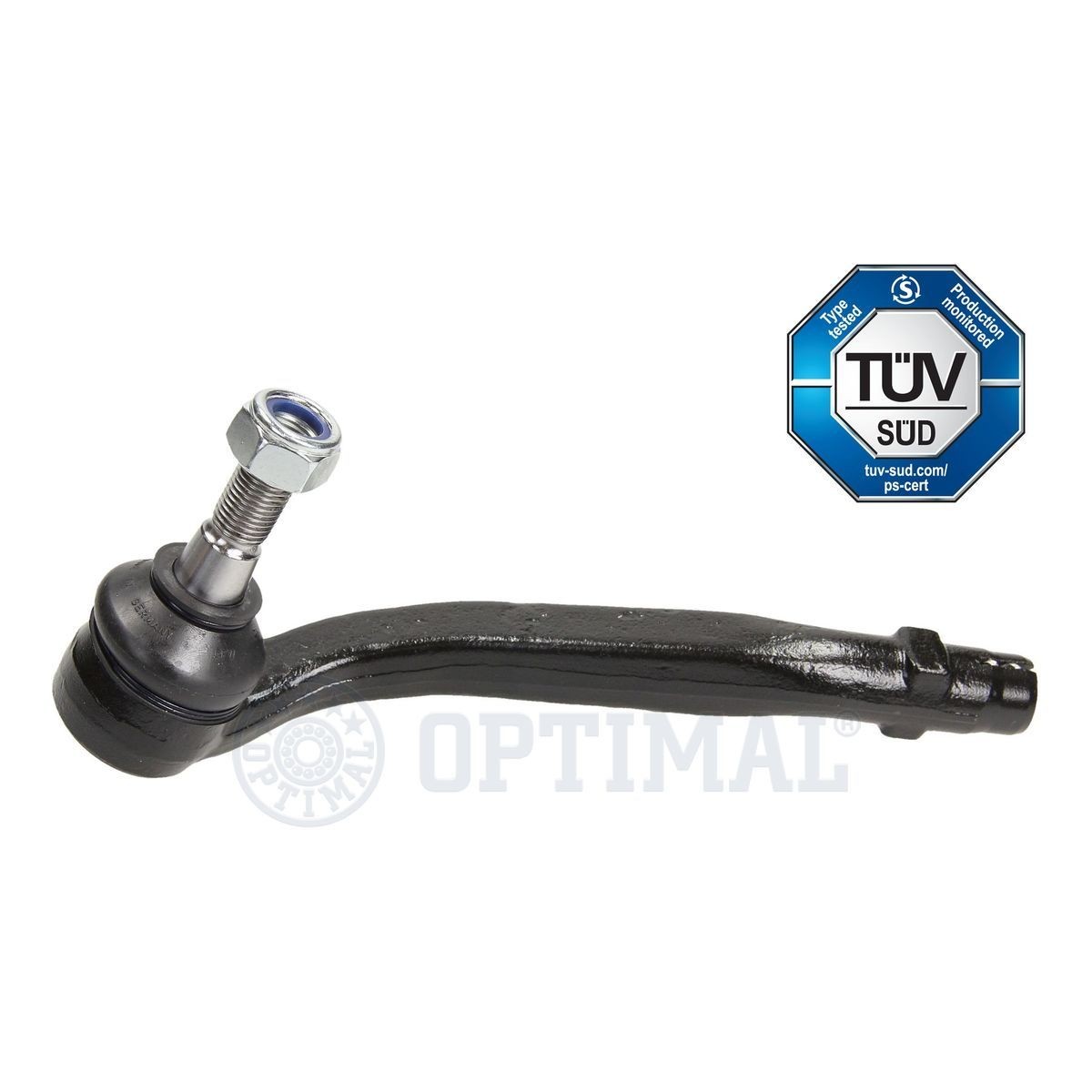 OPTIMAL G1-1110 Track rod end Cone Size 15,1 mm, M14 x 1,50 RHT M mm, Front Axle Left, outer