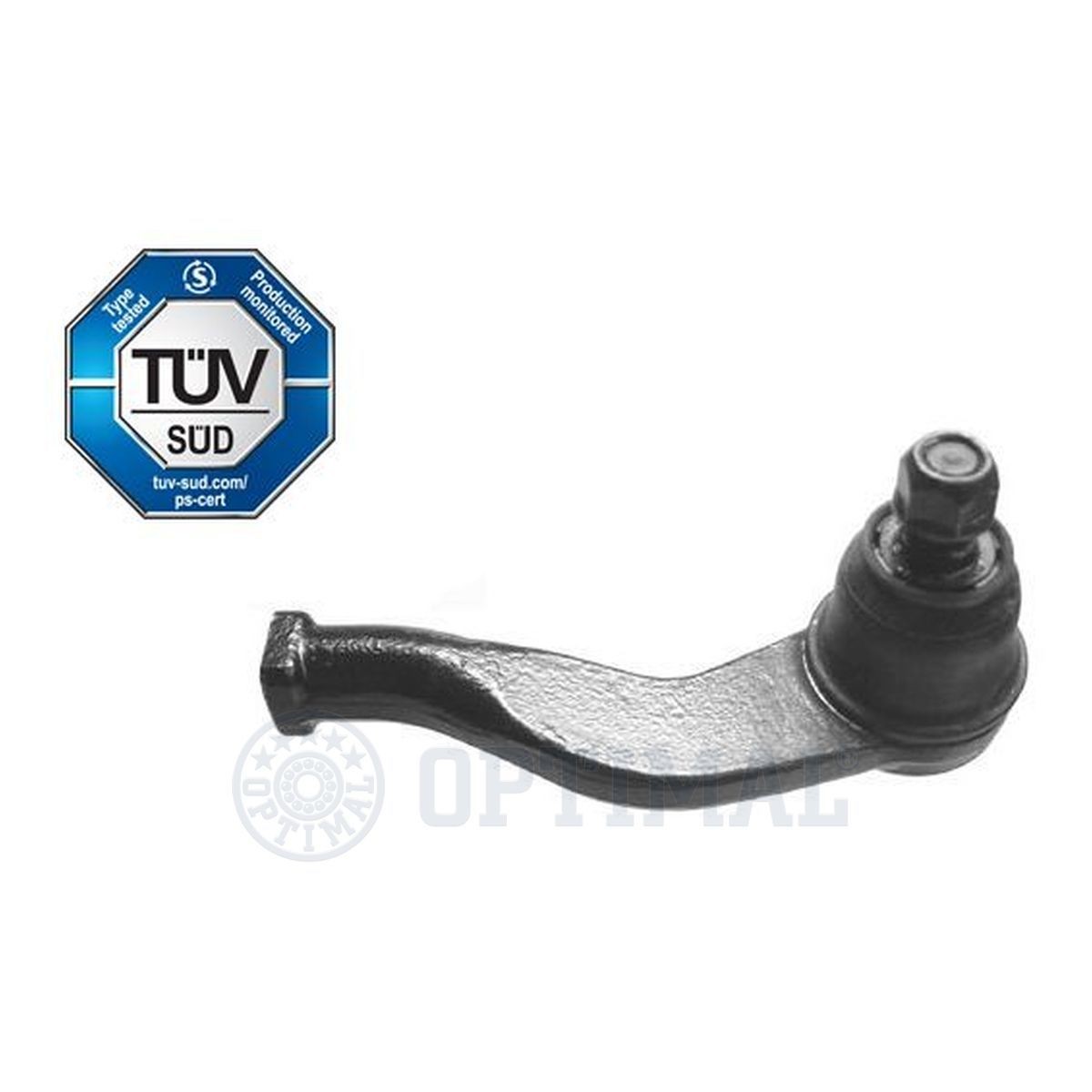 OPTIMAL G1-1149 Track rod end Cone Size 12 mm, Front Axle Right