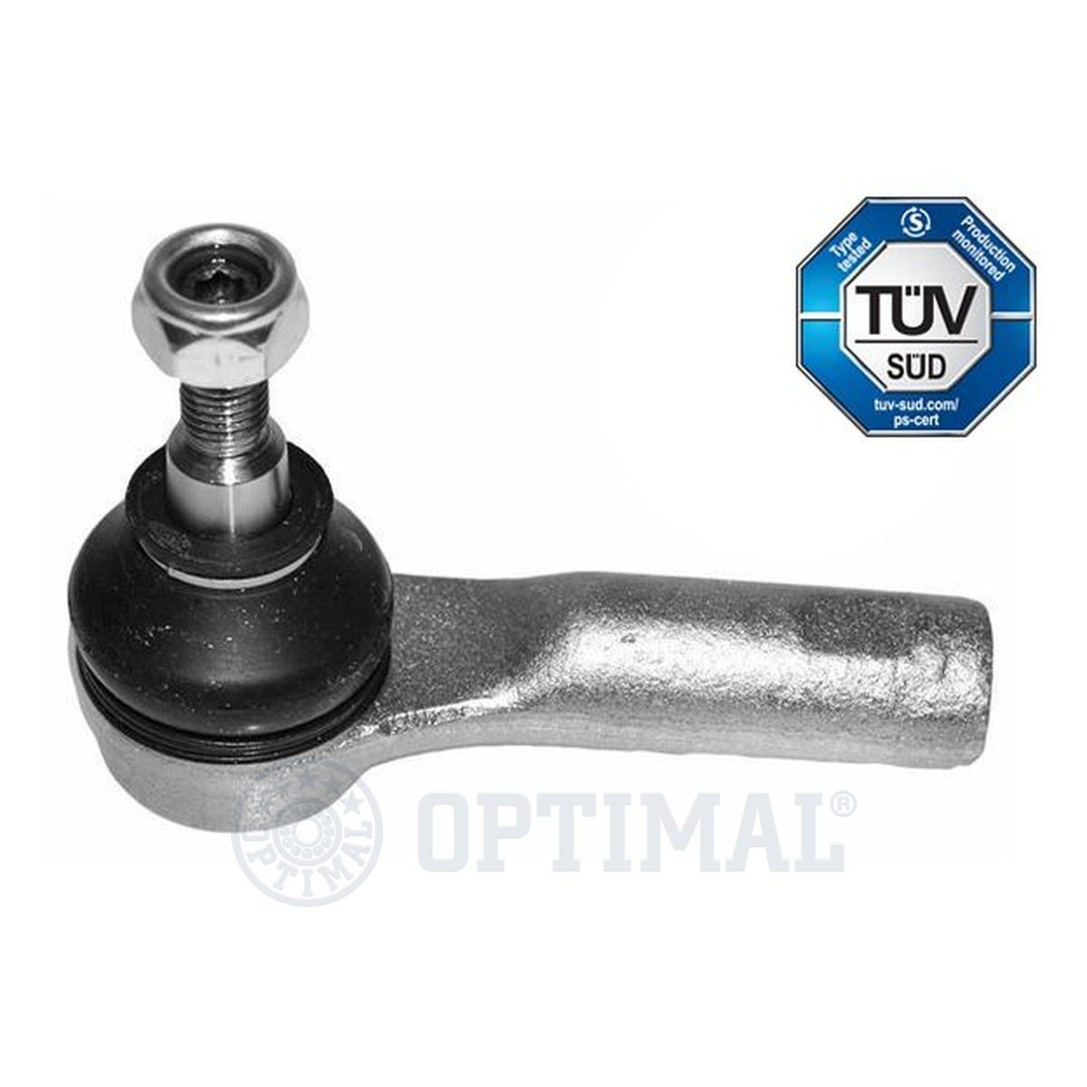 OPTIMAL G1-1251 Track rod end Cone Size 13,4 mm, M10 x 1,25 RHT M mm, Front Axle Left, outer