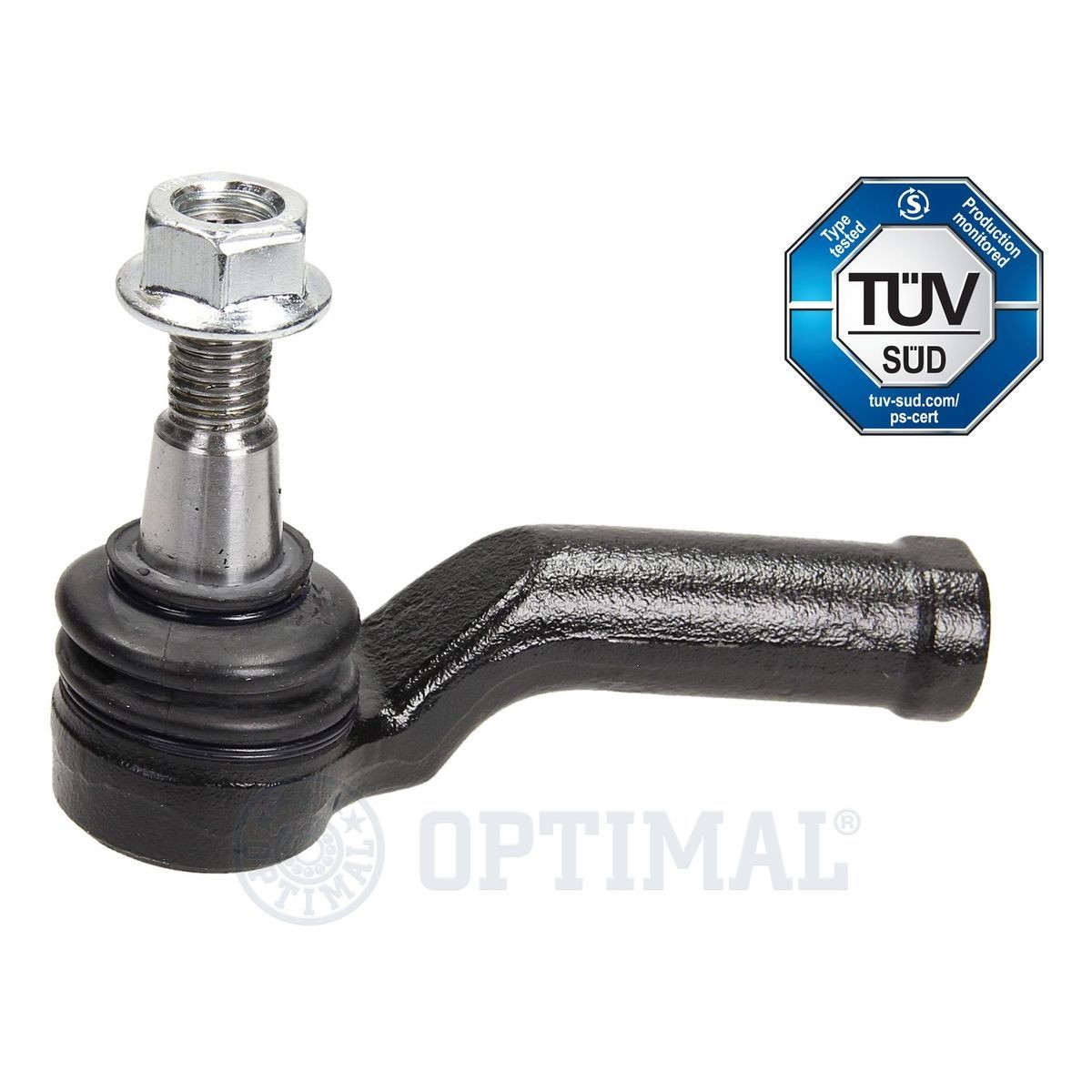 OPTIMAL G1-1324 Track rod end Cone Size 16,7 mm, M14 x 2,00 RHT M mm, Front Axle Left, outer