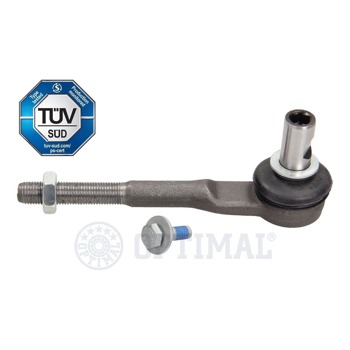 OPTIMAL G1-1330 Track rod end M14 x 1,50 RHT M mm, outer, Front Axle, with fastening material